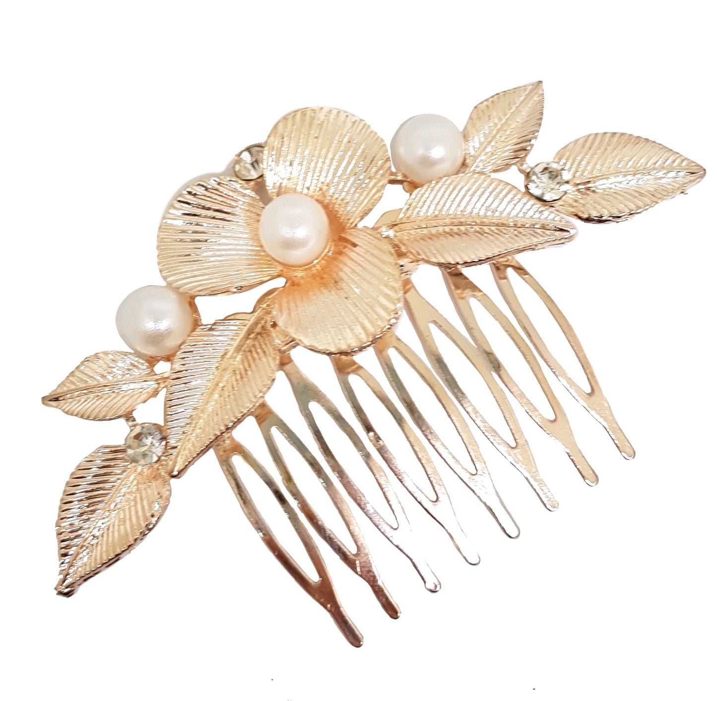 ALANA VINTAGE PEARL METAL COMB