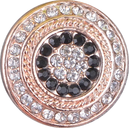 EVIL EYE CRYSTAL CLICK BUTTON