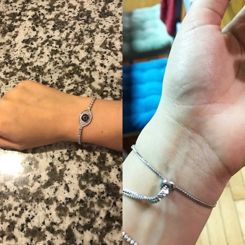 Classic Evil Eye Tennis Bracelet