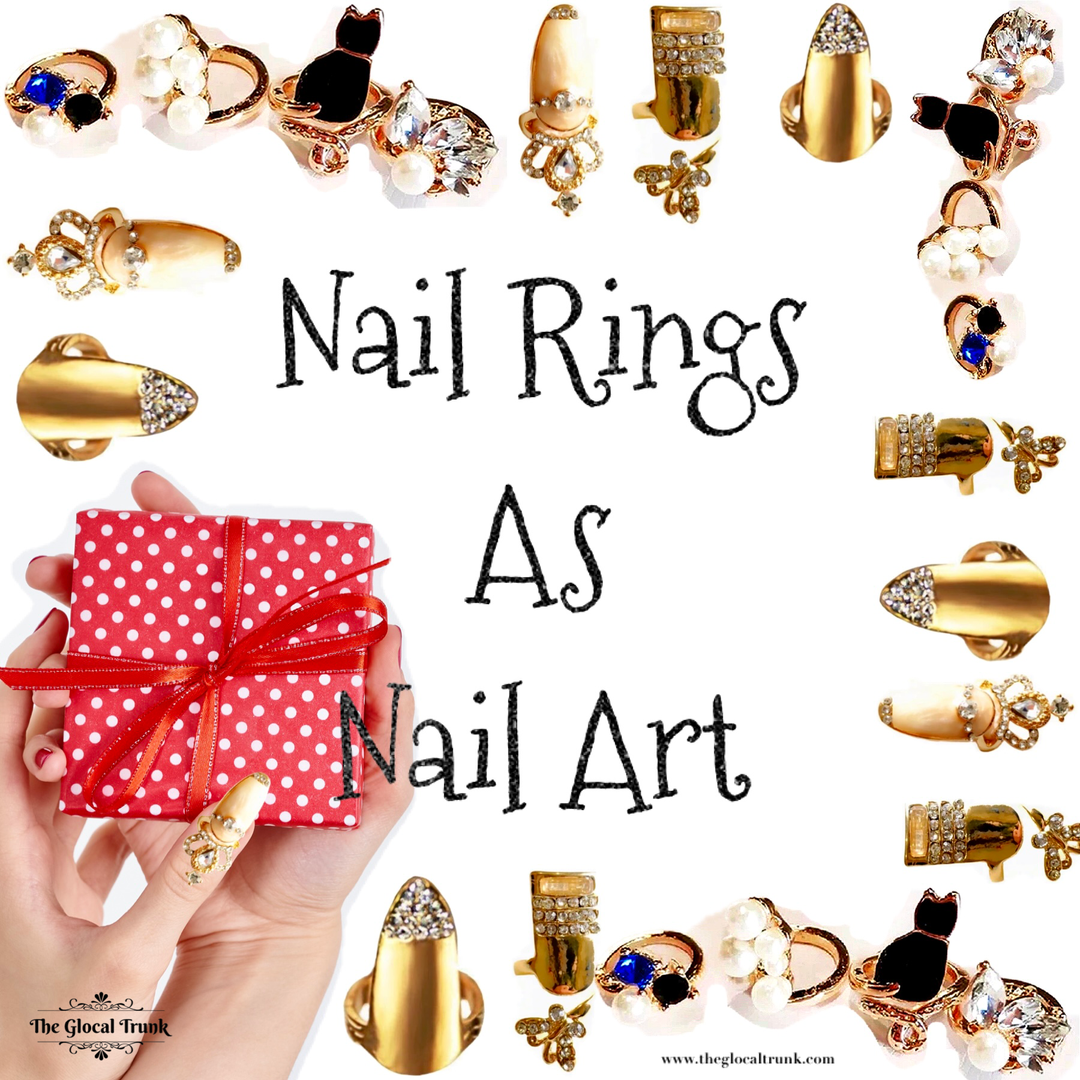 Nail Rings As Nail Art