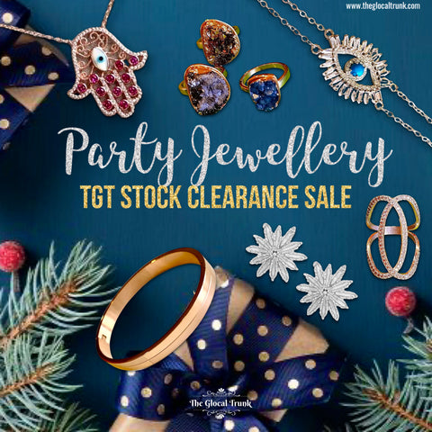 PARTY JEWELLERY WITH THE GLOCAL TRUNK STOCK CLEARENCE SALE    