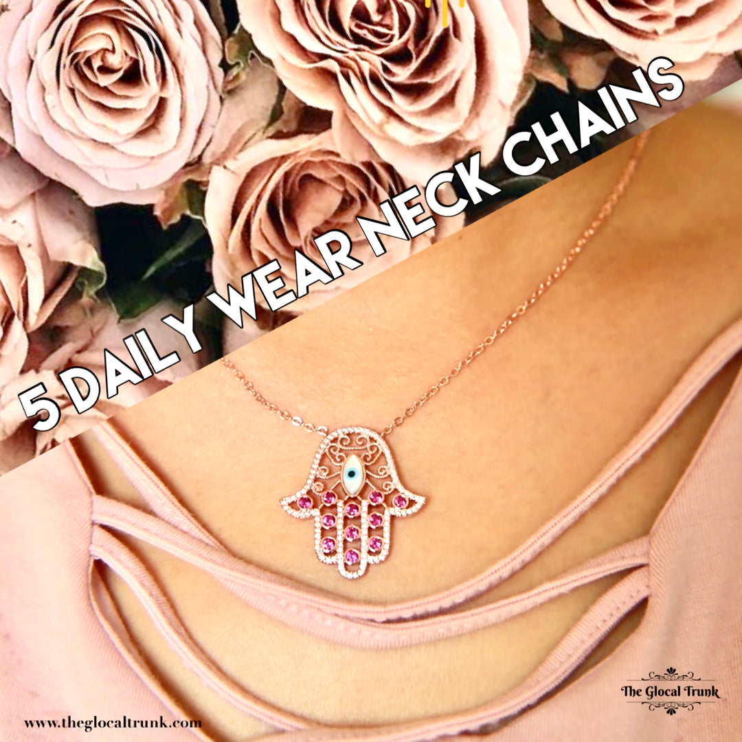 5 DAILY WEAR NECK CHAINS