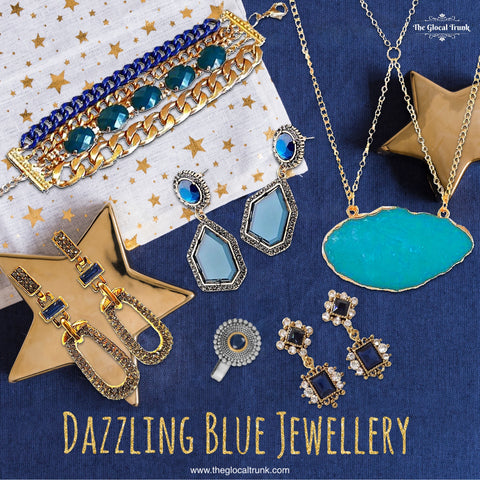 Dazzling Blue Jewellery