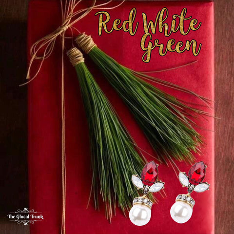Xmas Cheer With Red, White & Green!
