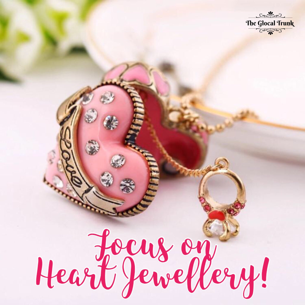 Focus on Heart Shaped Jewellery <3