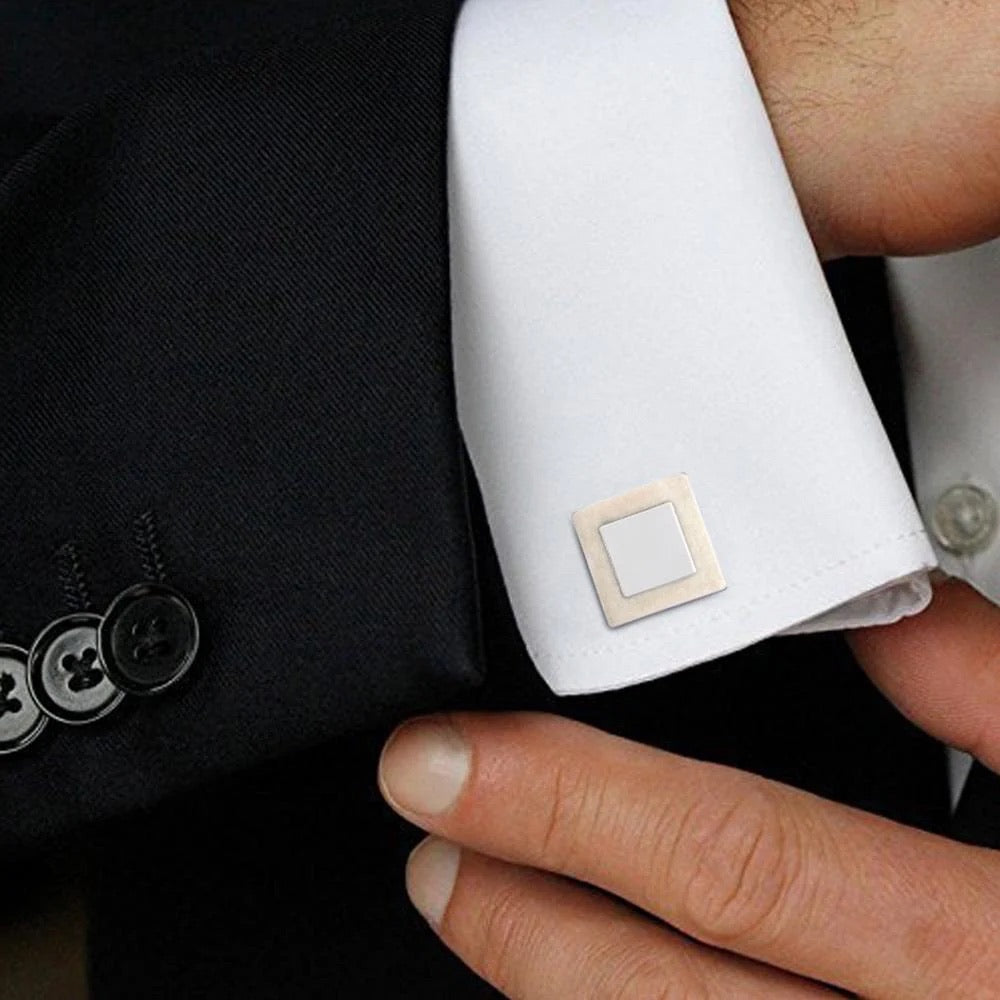 Stone Tile Cufflinks