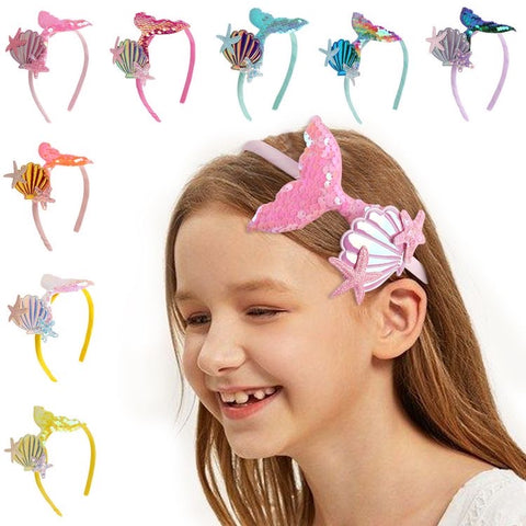 Lil Mermaid Hair Bands - Multiple Colours
