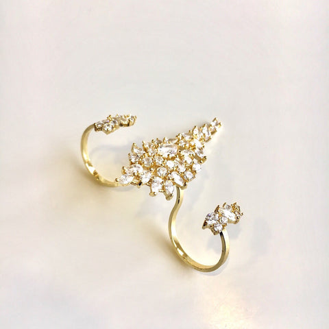Droplets Crystal Double Ring