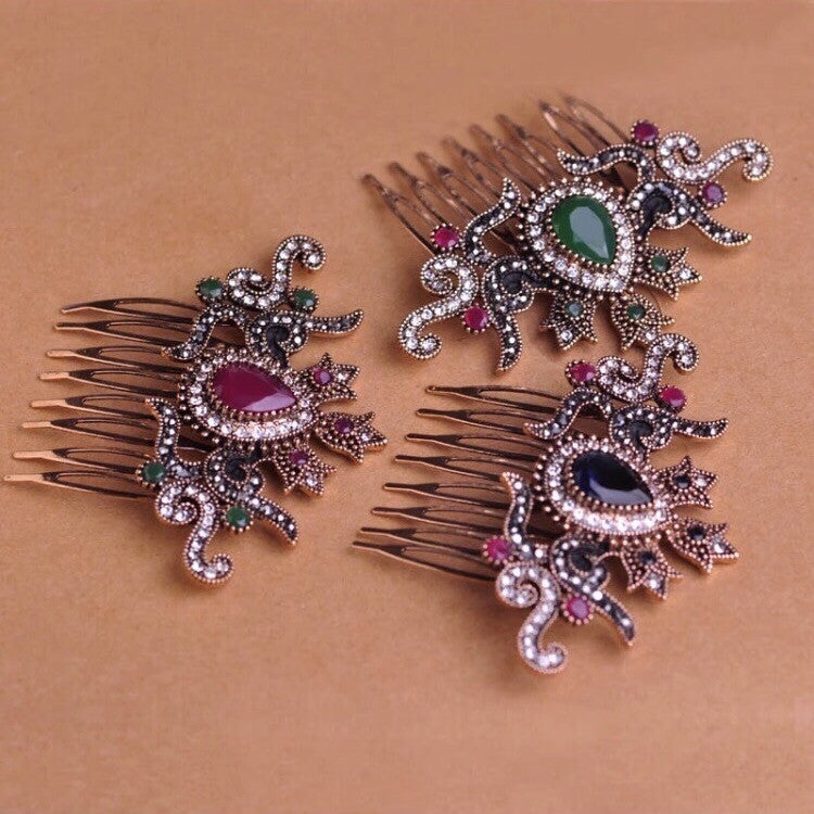 FANTASIA TURKISH STONE HAIR COMB