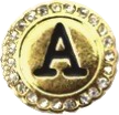 LETTER A - GOLD